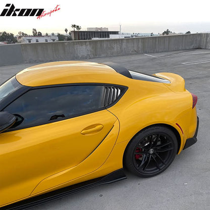2020-2025 Toyota GR Supra A90 IKON Side Window Louver PP