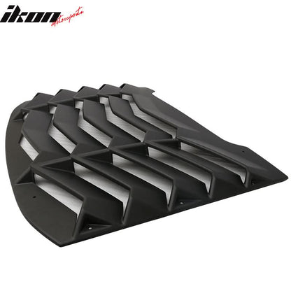 2016-2019 Chevy Cruze Unpainted Rear Window Louvers ABS