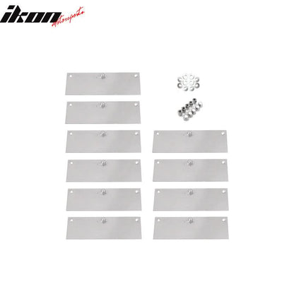 2010-2014 Ford Mustang V6 5 Vents Quarter Rear Side Window Louver PP