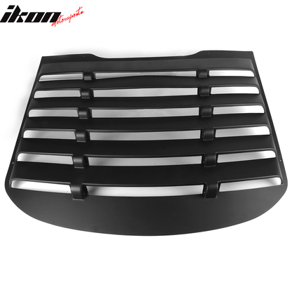 2015-2023 Ford Mustang Coupe V Style Rear Window Louver Side Vent ABS