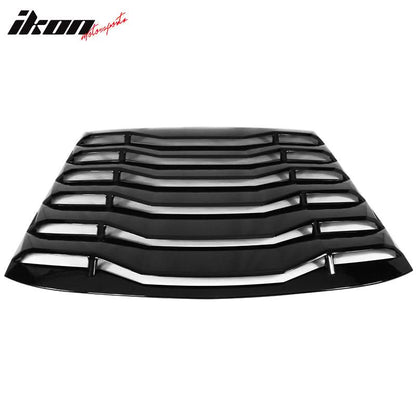 2011-2016 Scion TC IKON Style Rear Window Louver Gloss ABS