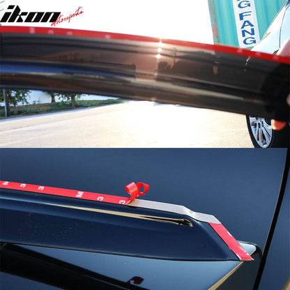 2011-2016 Kia Sportage SL Mugen Style Window Visors Set Acrylic