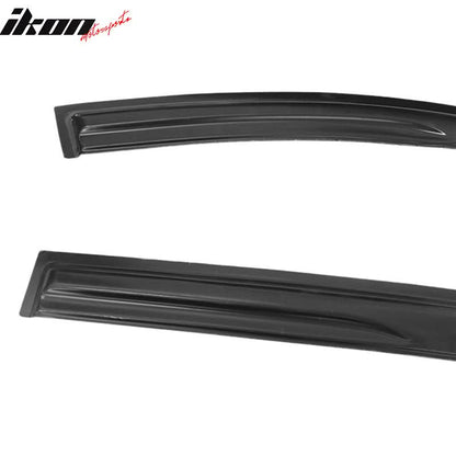 2008-2012 Honda Accord 4-Door Sedan Acrylic 4PC Tape On Window Visors