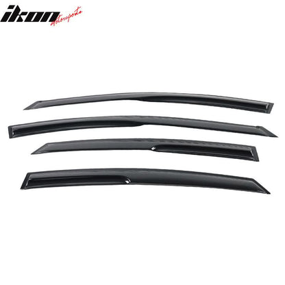 2011-2016 Hyundai Elantra Sedan Mugen Style Sun Rain Window Visor