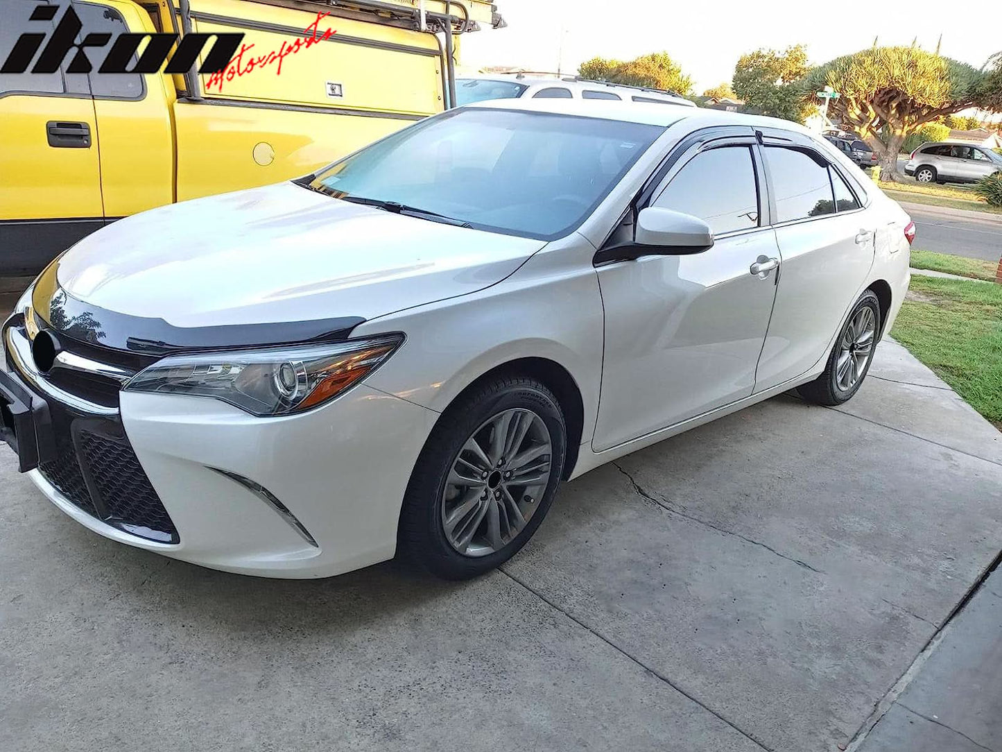 2012-2014 Toyota Camry Mugen Style Smoke Window Visor Guard Acrylic
