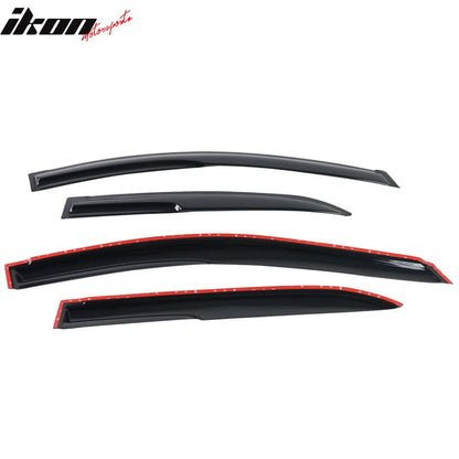2014-2019 Toyota Corolla Sedan Window Visors Set Acrylic