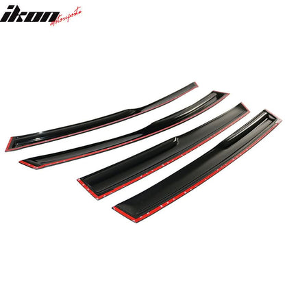 2013-2018 Toyota RAV4 Acrylic 4PC Window Visors Tape On Rain Guard