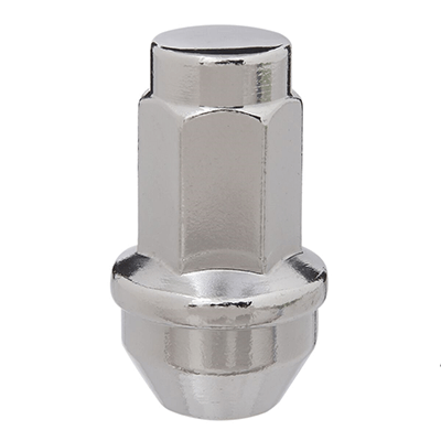 14x2 OE Style Lug Nuts 21mm Hex 2.15" 4 Pack Chrome Fits Ford - West Coast Wheel Accessories WT4-288