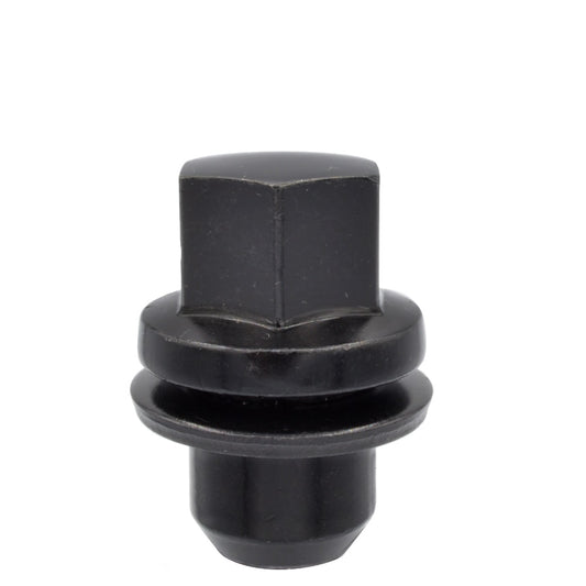 14x1.5 OE Style Mag Lug Nut 22mm Hex 1.83" 0.79" Shank Black Fits Land Rover - West Coast Wheel Accessories WT6014RMB