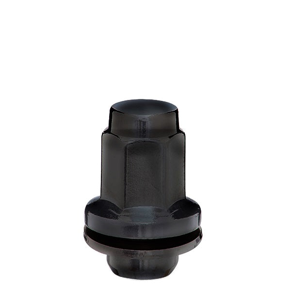 12x1.5 OE Style Mag Lug Nut 19mm Hex 1.7" Black Fits Jaguar - West Coast Wheel Accessories WT6015JB