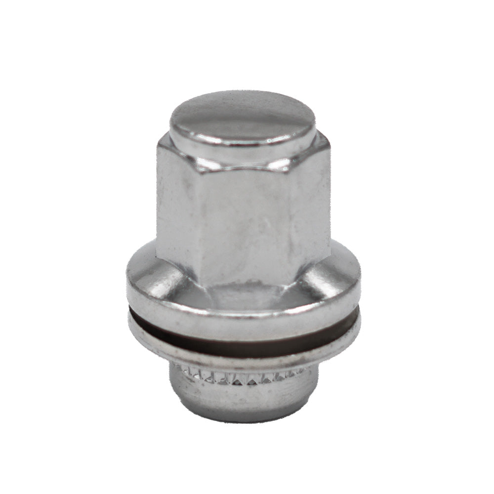 14x1.5 OE Style Lug Nut 21mm Hex 1.64" Chrome Fits Titan Infiniti - West Coast Wheel Accessories WT60224