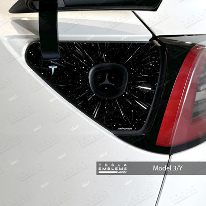 Warp Drive Tesla Charge Port Wrap | Model Y