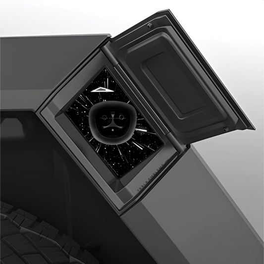 Warp Drive Tesla Charge Port Wrap | Cybertruck