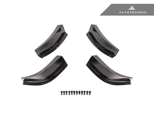 AutoTecknic Dry Carbon GT4 Canard Set - BMW G80 M3 | G82 M4