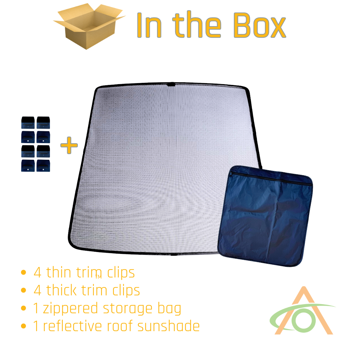 High-Reflectivity Sunshade for Cybertruck