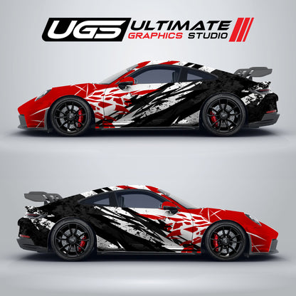 Racing Track Full Wrap Kit