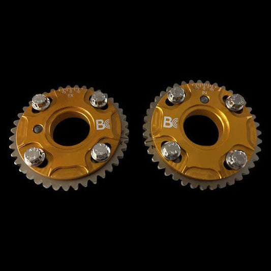 Brian Crower BC8879 - NEW Can-Am Adjustable Cam Gears - Int/Exh (pair) for X3 / Rotax 900
