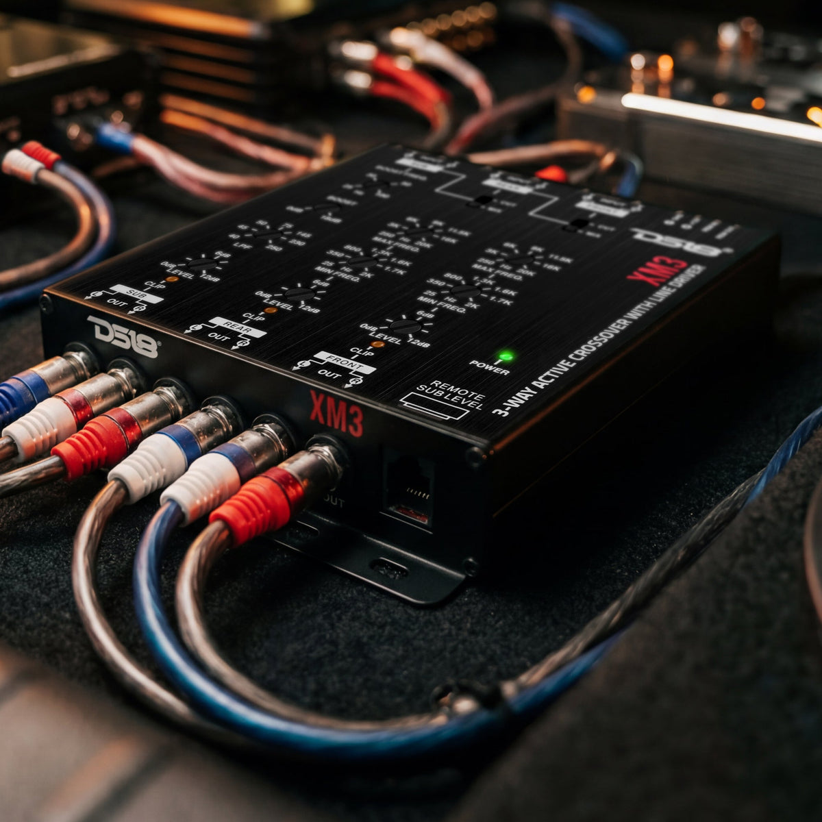 3-Way Active Crossover With Line Driver