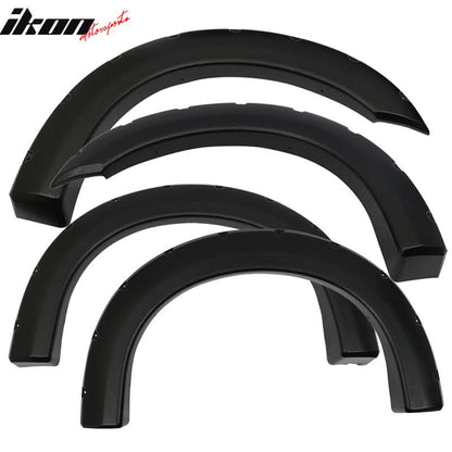 1999-2007 Ford F250 350 Super Duty Pocket Rivet Fender Flares Set 4PCS