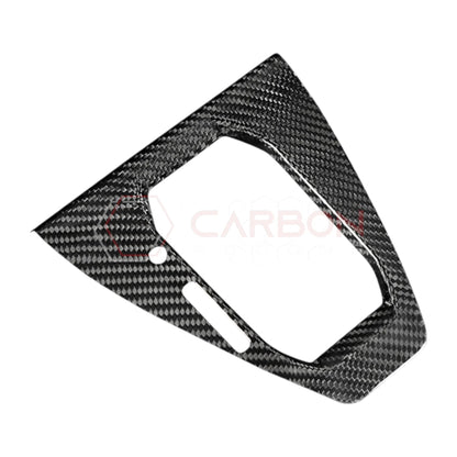 Real Carbon Fiber Gear Shifter Trim Cover for 2024+ Ford Mustang