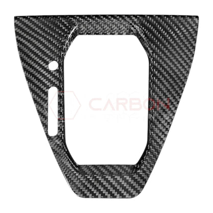 Real Carbon Fiber Gear Shifter Trim Cover for 2024+ Ford Mustang