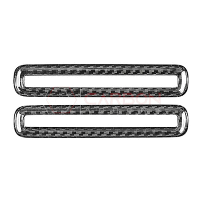 2024+ S650 Mustang Hard Carbon Fiber Door AC Vent Trim Covers