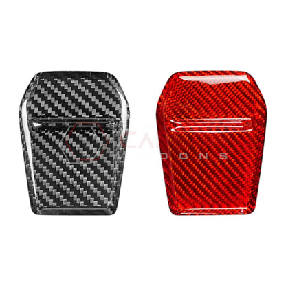 Real Carbon Fiber Seat Recliner Trim Covers for 2024+ Ford Mustang (2-Piece Set)