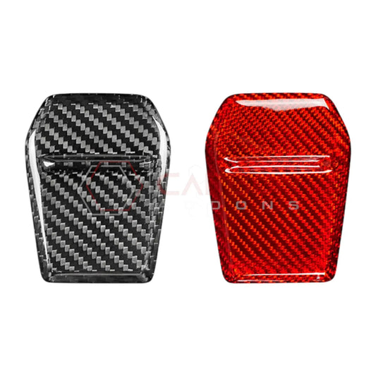 Real Carbon Fiber Seat Recliner Trim Covers for 2024+ Ford Mustang (2-Piece Set)