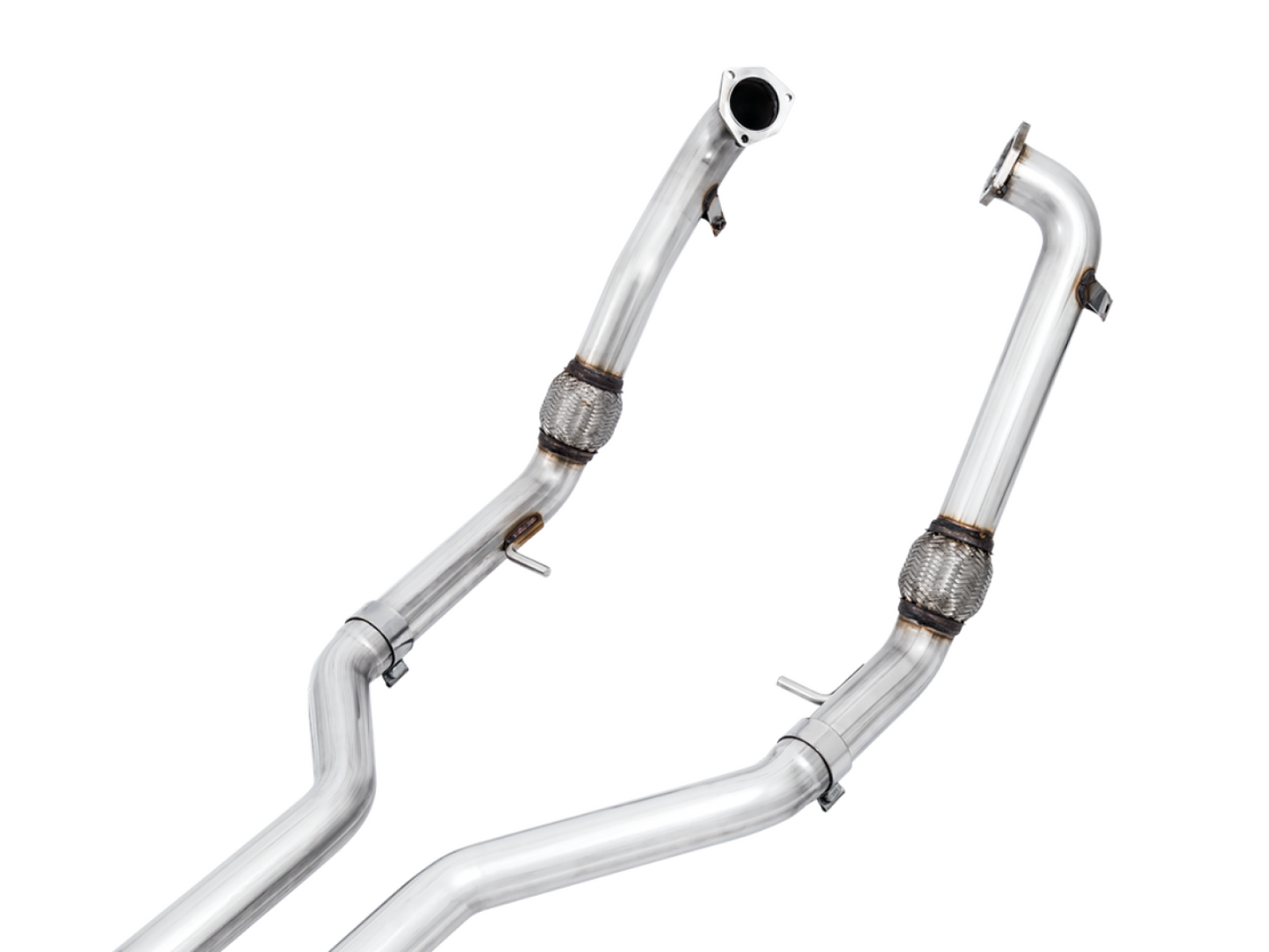 AWE Tuning Track Edition Exhaust for Audi B9 S5 Coupe - Non-Resonated - Diamond Black 90mm Tips 3010-43056