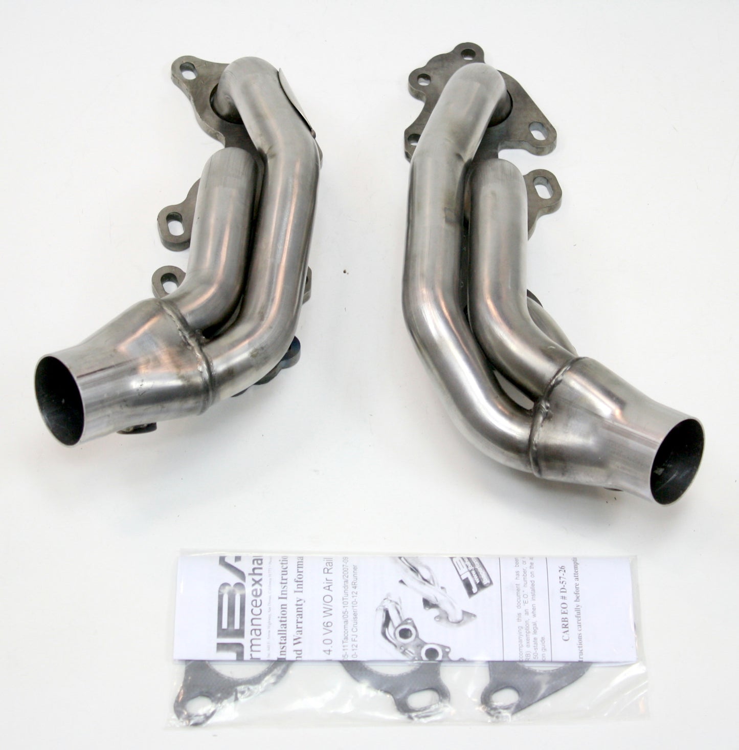 JBA 10-12 FJ; 10-12 4Runner 4.0L w/o Air Inj 2035S-1