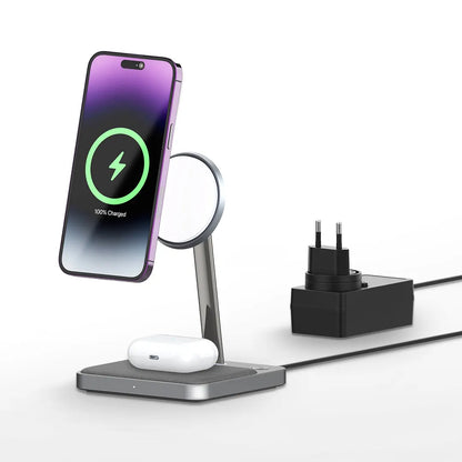 ZIKE Z557 2-in-1 MagSafe Wireless Charger
