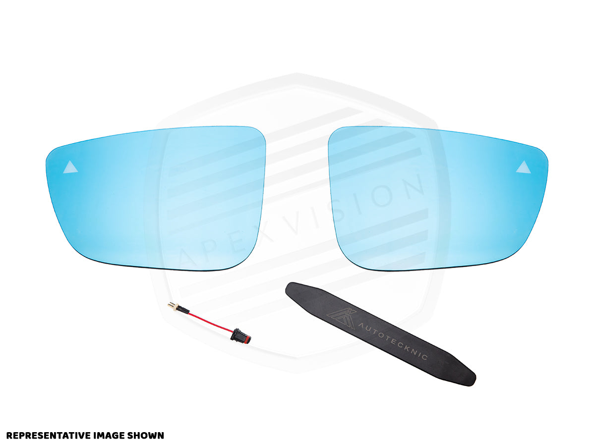 ApexVision Blue Tinted Side View Mirror Glass Set - G22 4-Series
