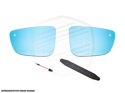 ApexVision Blue Tinted Mirror Glass Set - Toyota ZN8 GR86 / Subaru ZD8 BRZ 2022-2025