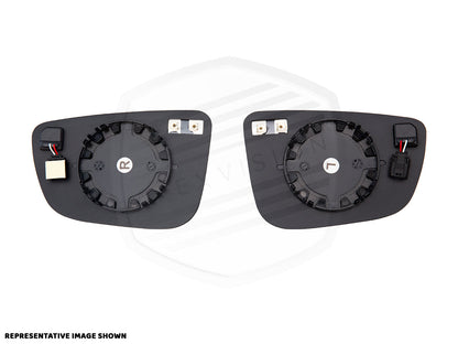 ApexVision Blue Tinted Mirror Glass Set - Toyota ZN8 GR86 / Subaru ZD8 BRZ 2022-2025