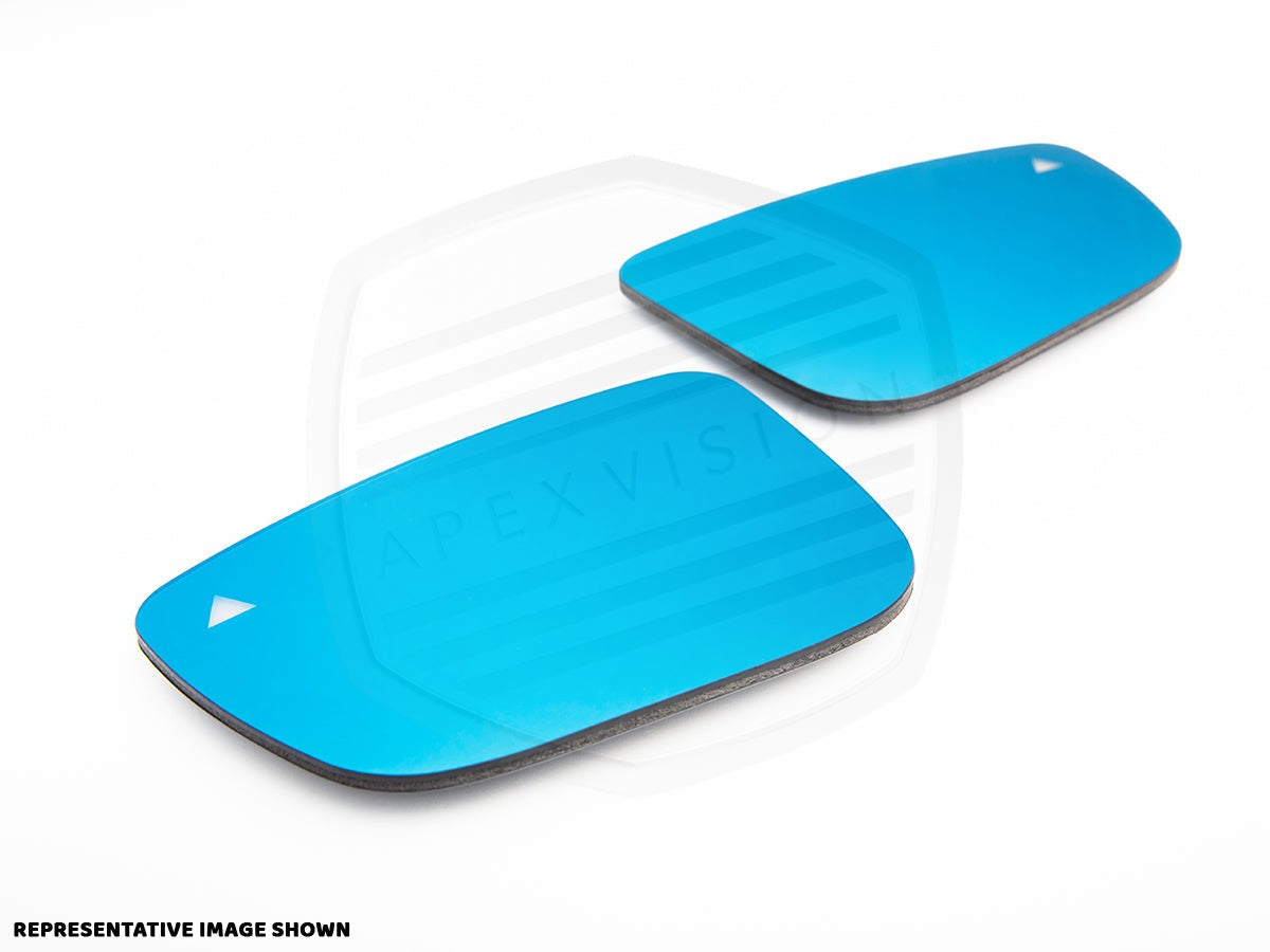 ApexVision Blue Tinted Mirror Glass Set - Toyota ZN8 GR86 / Subaru ZD8 BRZ 2022-2025