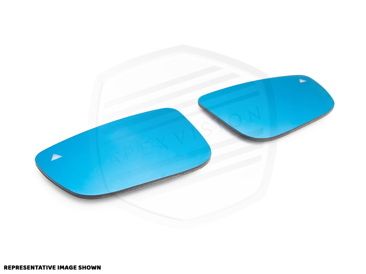 ApexVision Blue Tinted Mirror Glass Set - Toyota ZN6 86 / Scion FR-S / Subaru ZC6 BRZ 2012-2021