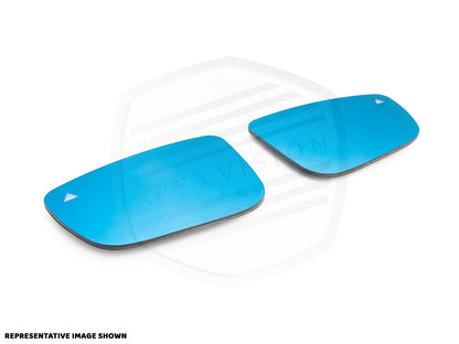 ApexVision Blue Tinted Mirror Glass Set - Toyota ZN6 86 / Scion FR-S / Subaru ZC6 BRZ 2012-2021