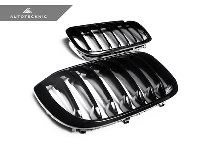 AutoTecknic Gloss Black Front Grille Set - G01 X3 | G02 X4 Pre-LCI