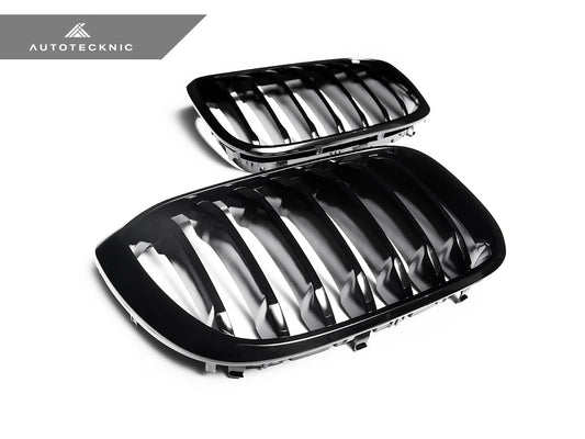 AutoTecknic Gloss Black Front Grille Set - G01 X3 | G02 X4 Pre-LCI
