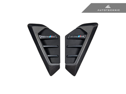 AutoTecknic Dry Carbon Side Vent Set - F95 X5M LCI