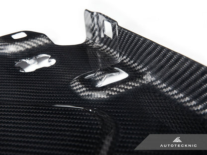 AutoTecknic Dry Carbon Fiber Cooling Shroud - F95 X5M | F96 X6M | G09 XM
