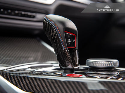 AutoTecknic Dry Carbon Gear Selector Cover - G09 XM