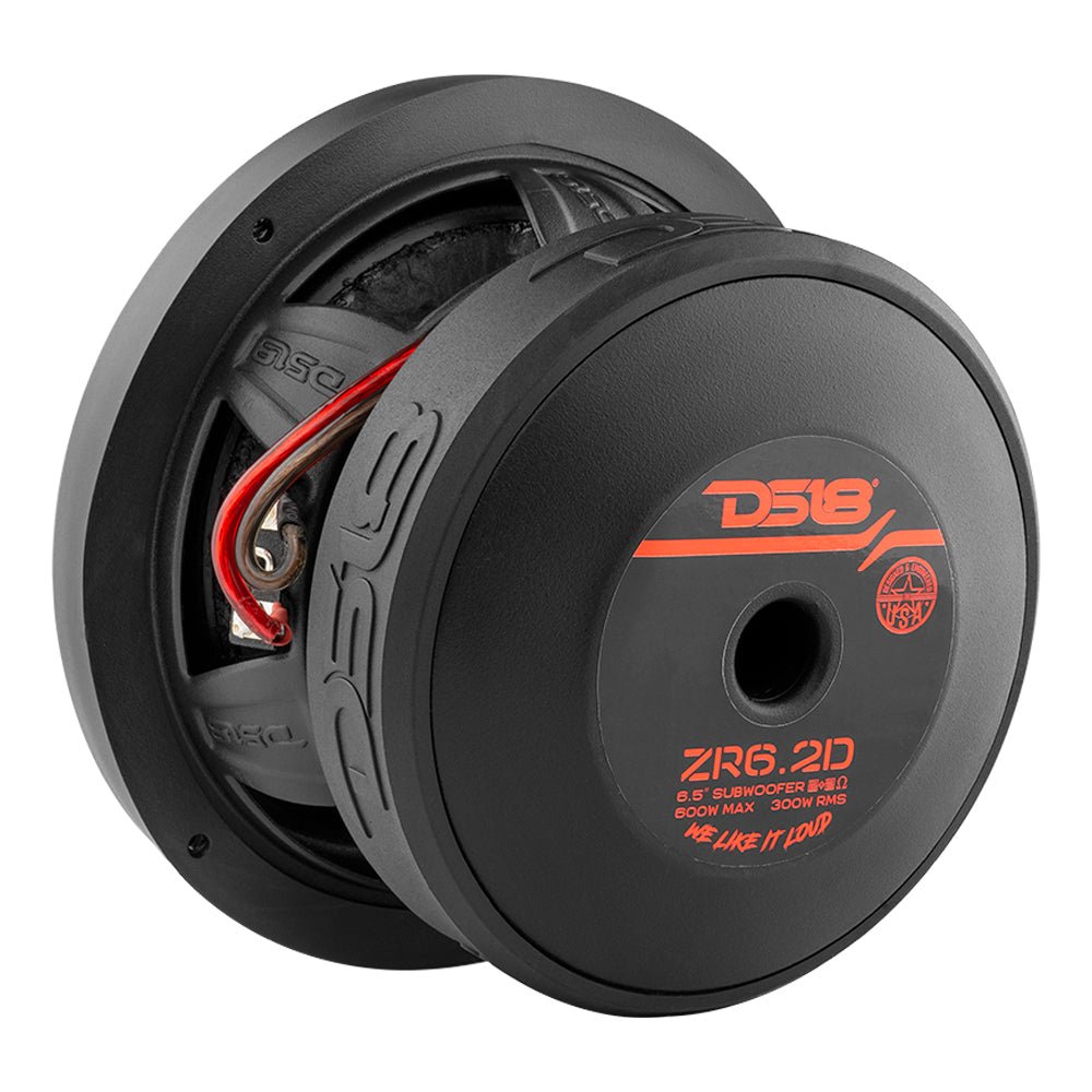 ZR 6.5" Subwoofer 300 Watts Rms DVC  2-Ohm