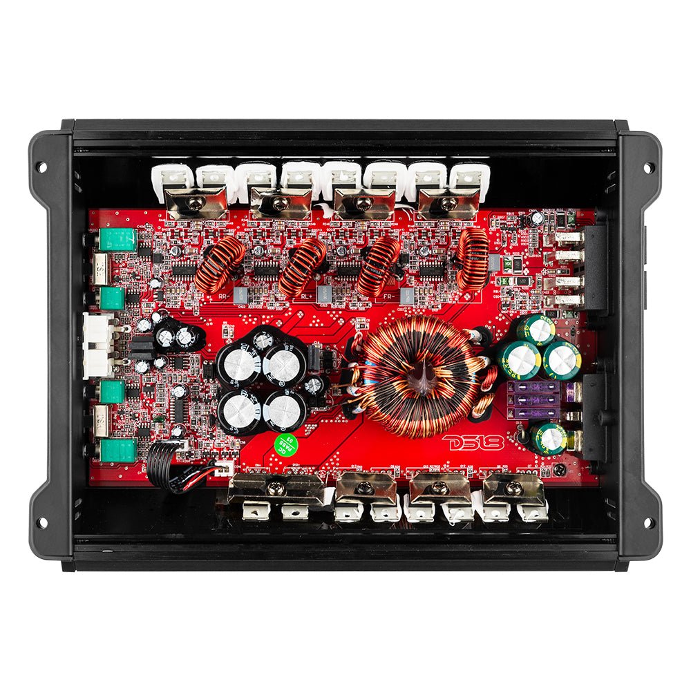 ZR 4-Channel Class D Amplifier 4 x 200 Watts Rms @ 4-ohm