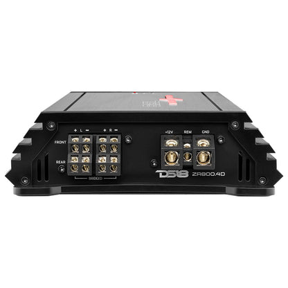 ZR 4-Channel Class D Amplifier 4 x 200 Watts Rms @ 4-ohm