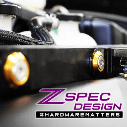 ZSPEC Metric Fender Fastener Kit, M6-1.0x20mm Fasteners, 10-Pack, Stainless & Billet