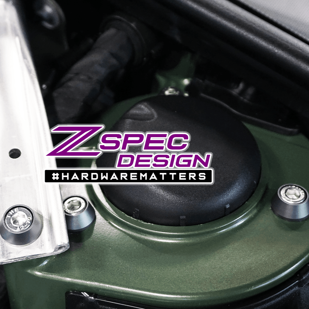 ZSPEC Stage-1 Dress Up Bolts® Fastener Kit for '18-22+ Audi A5 8W6 2.0L, Stainless & Billet