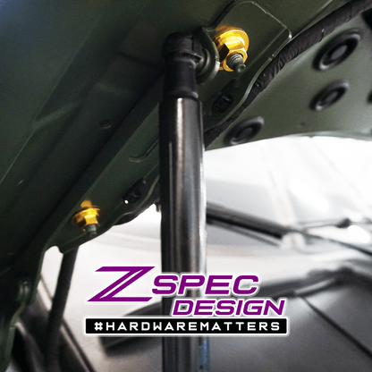 ZSPEC Stage-1 Dress Up Bolts® Fastener Kit for '18-23+ Audi A5 8W6 2.0L, Titanium