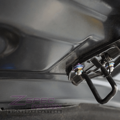 ZSPEC Stage-2 Dress Up Bolts® Fastener Kit for '12-18 Audi A7 4G8 3.0L, Titanium