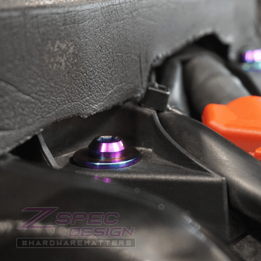 ZSPEC Stage-2 Dress Up Bolts® Fastener Kit for '12-18 Audi A7 4G8 3.0L, Titanium